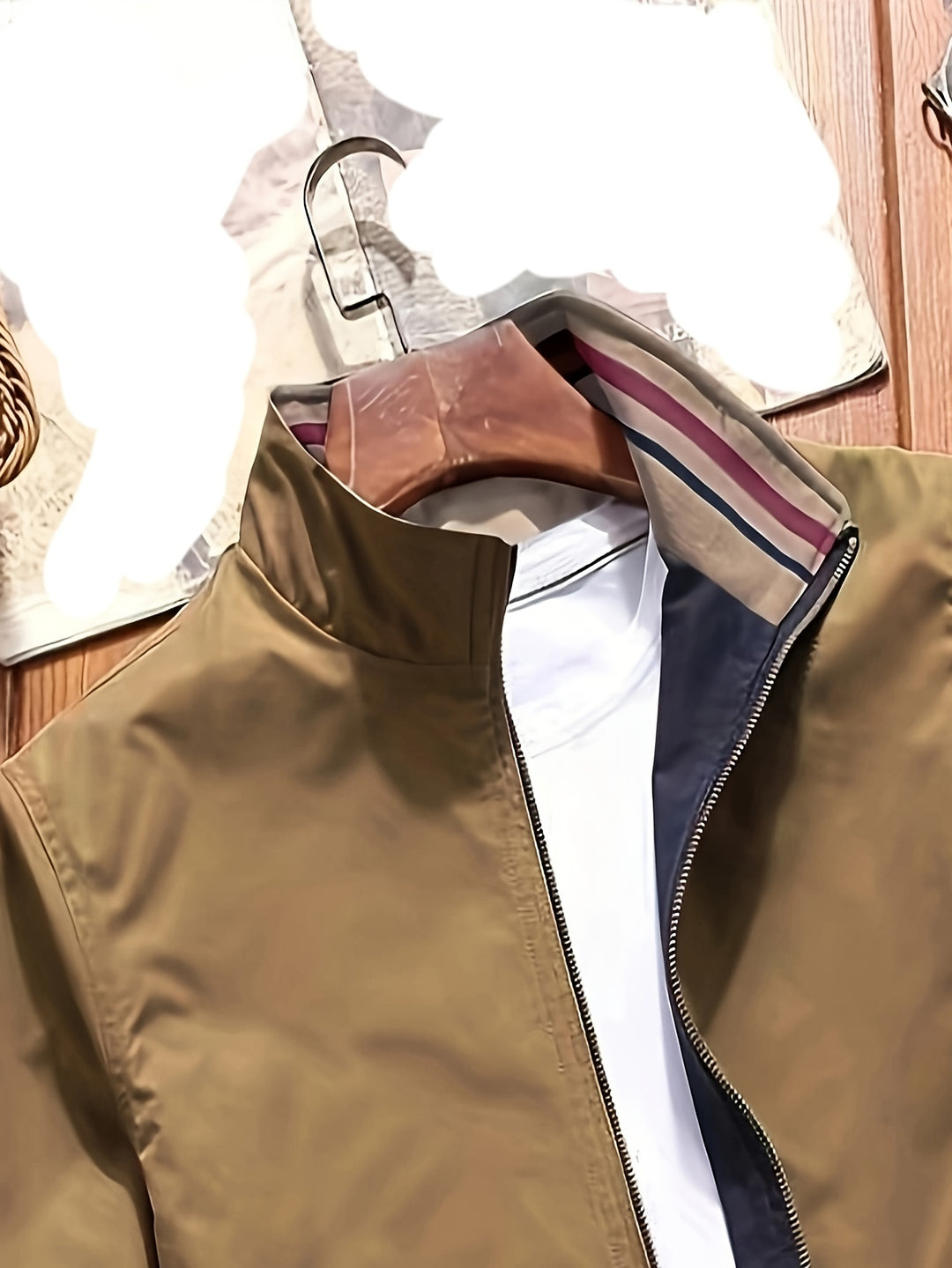 Conrad | Reversible Stand-Collar Bomber Jacket