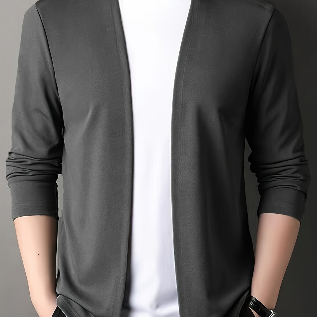 Malcolm | Open-Front Lightweight Cardigan
