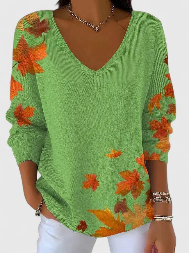 Wren | Relaxed V-Neck Sweater