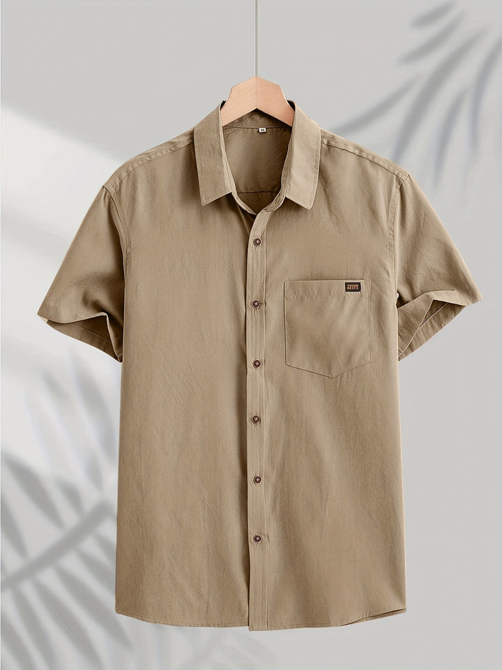 Martin | Men's Casual Short Sleeve Button-Up Shirt