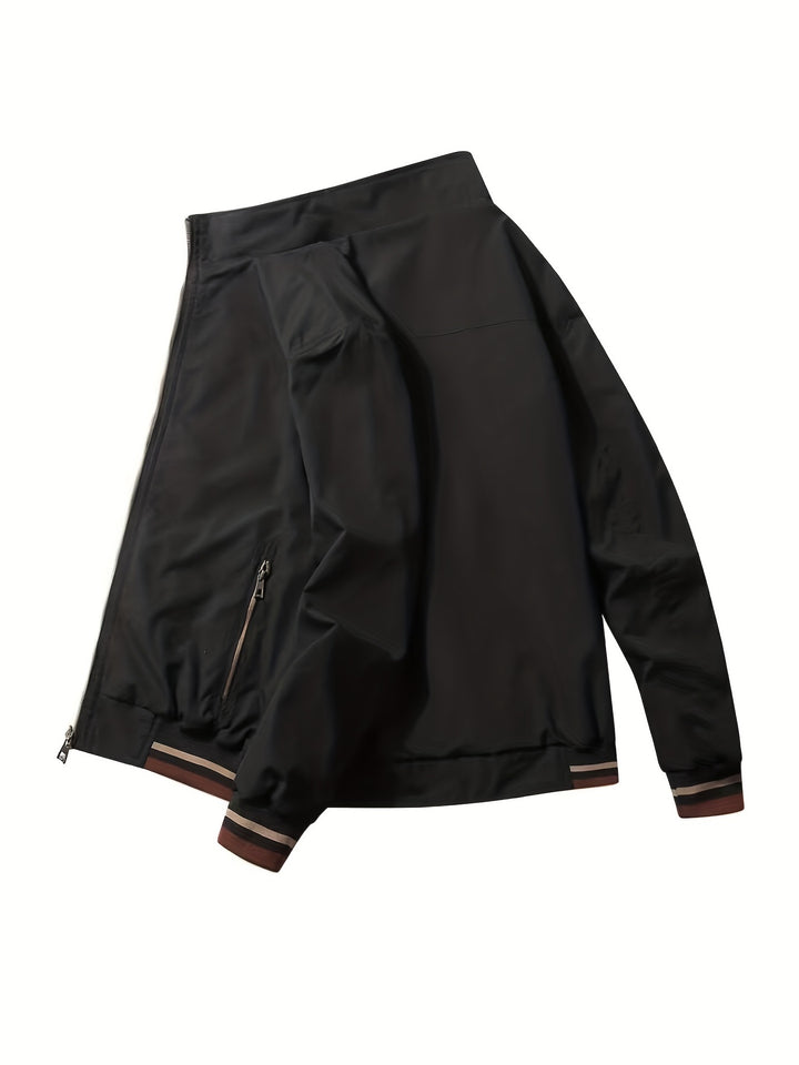 Conrad | Reversible Stand-Collar Bomber Jacket