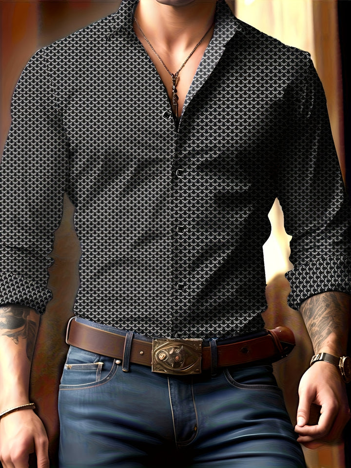 Preston | Men's Wrinkle-Resistant Long Sleeve Dress Shirt
