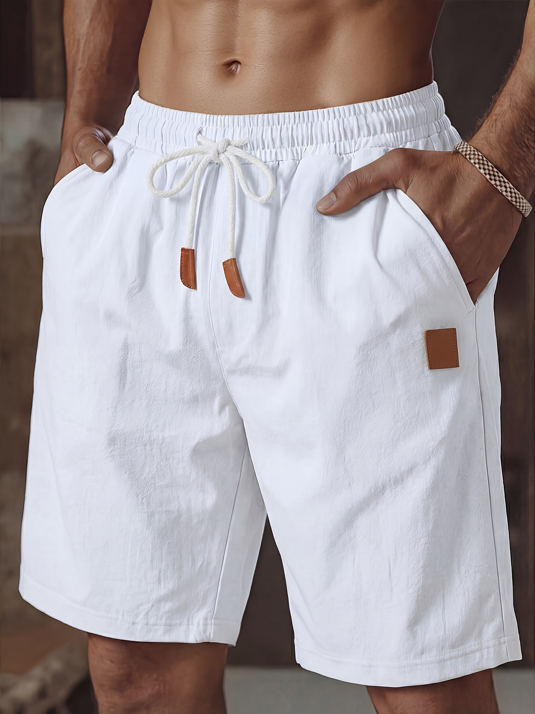 Tyler | Men's Linen Summer Shorts