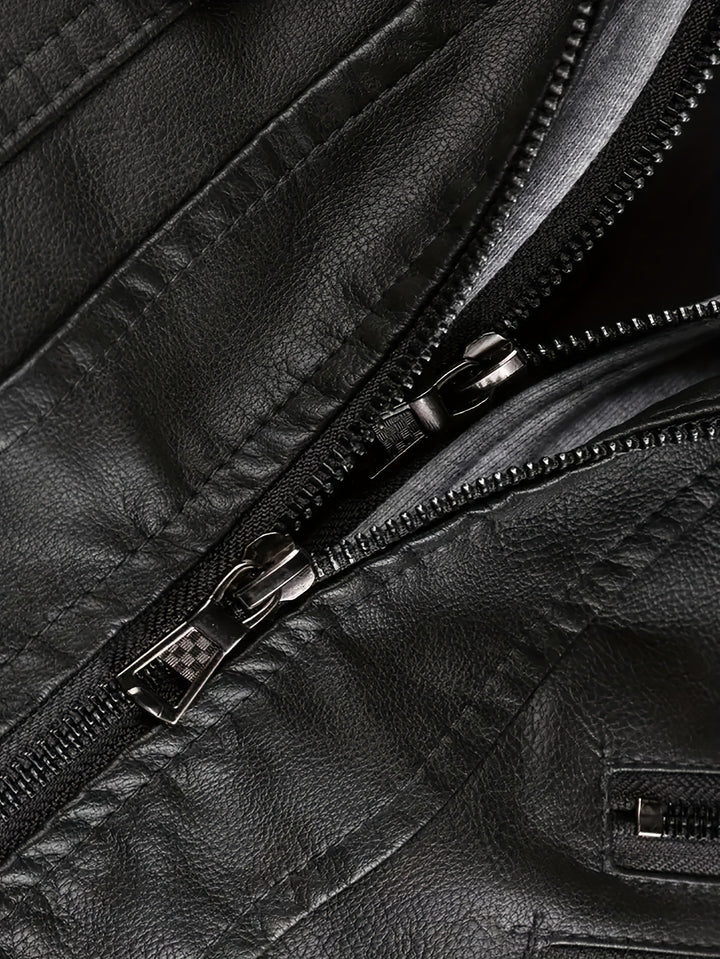 Beckett | Hooded Moto Jacket