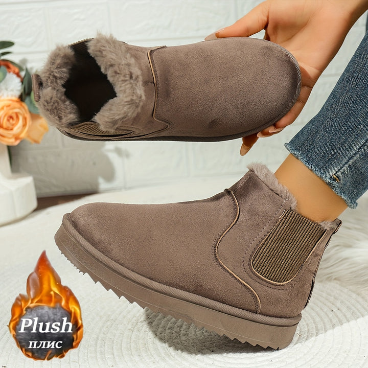Bellamy | Cozy Platform Ankle Boots