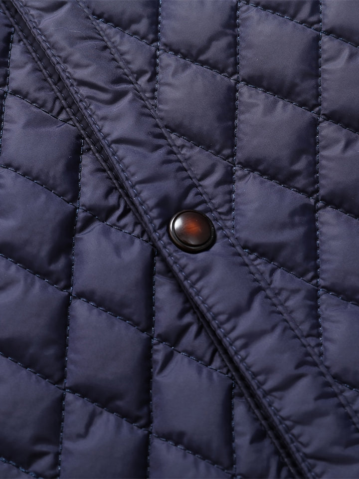 Hollis | Quilted Stand-Collar Jacket