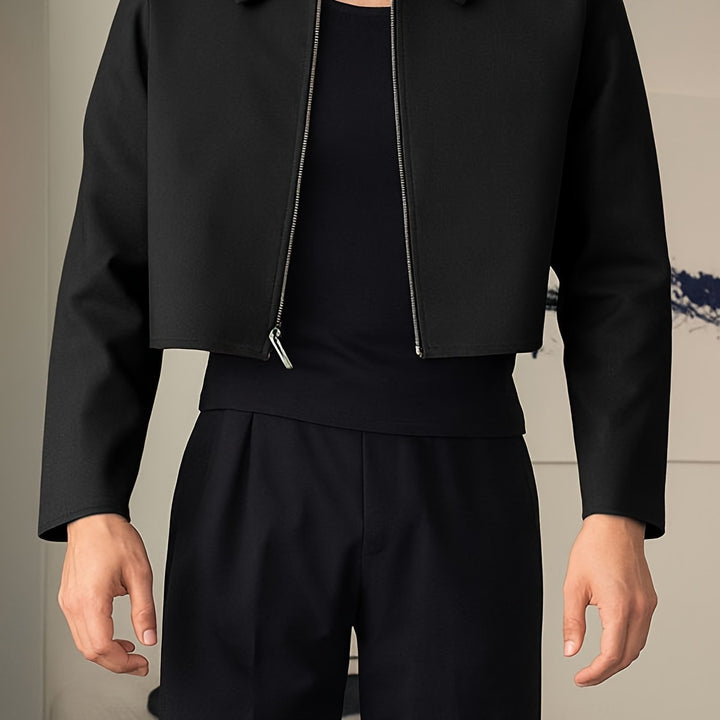 Blake | Cropped Zip-Up Jacket