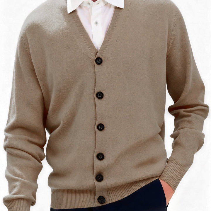 Theodore | Classic V-Neck Cardigan