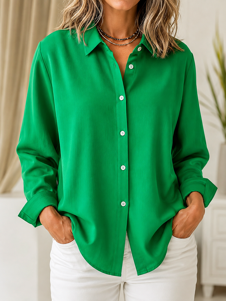 Clarissa | Classic Button-Front Blouse