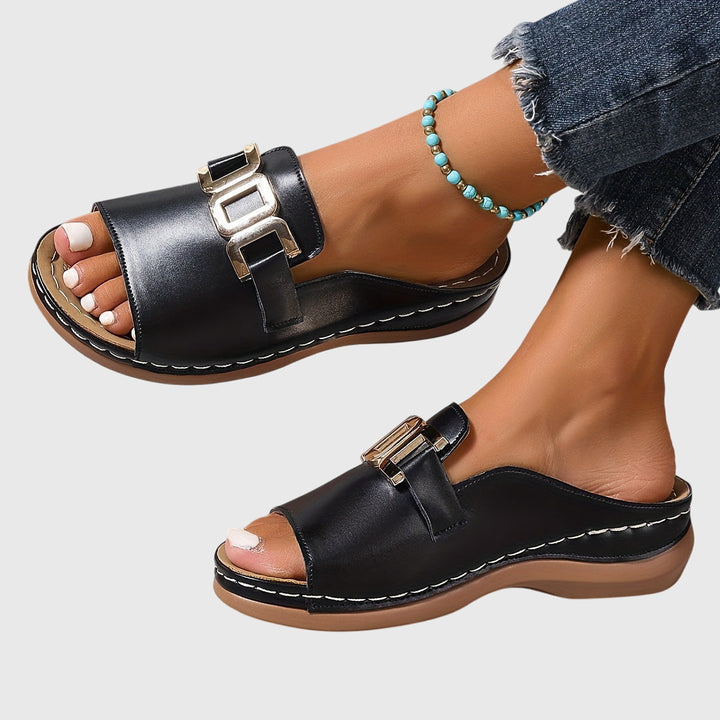 Verity | Women's Orthopedic Buckle Sandals