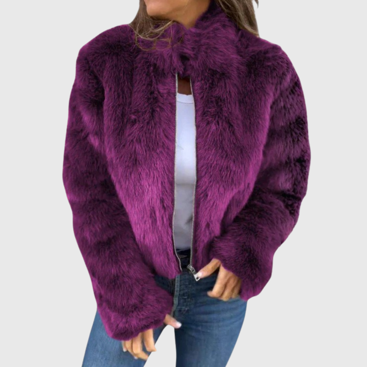Miriam | Plush Cropped Jacket