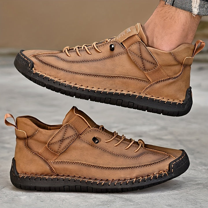 Leighton | Men's Hand-Stitched Lace-Up Casual Shoe