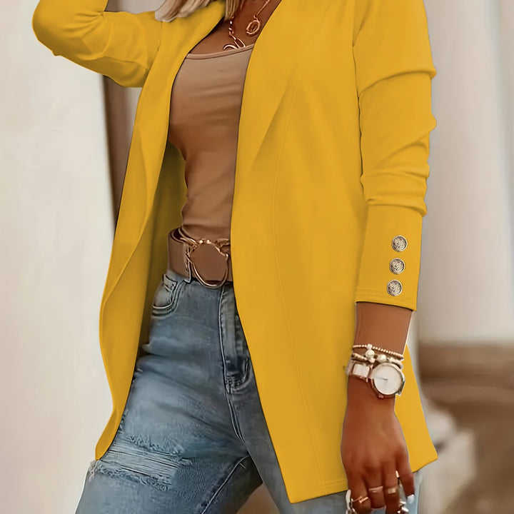 Margaret | Tailored Open-Front Blazer