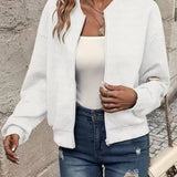 Charlotte | Textured Zip-Up Jacket