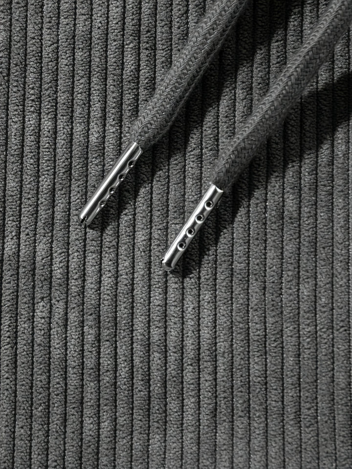 Hendrix | Men's Corduroy Textured Jogger Shorts