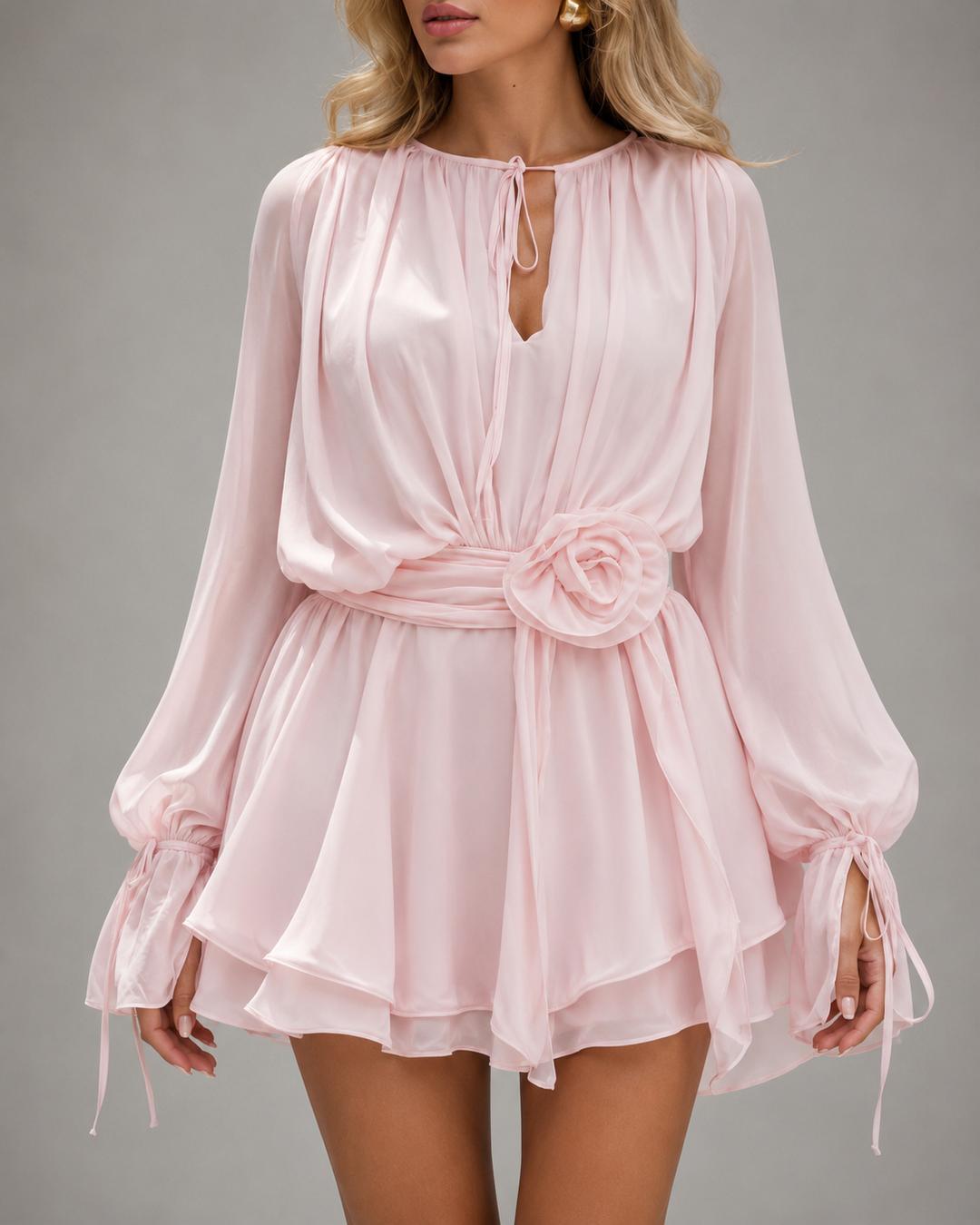 Verena | Romantic Ruffle Mini Dress