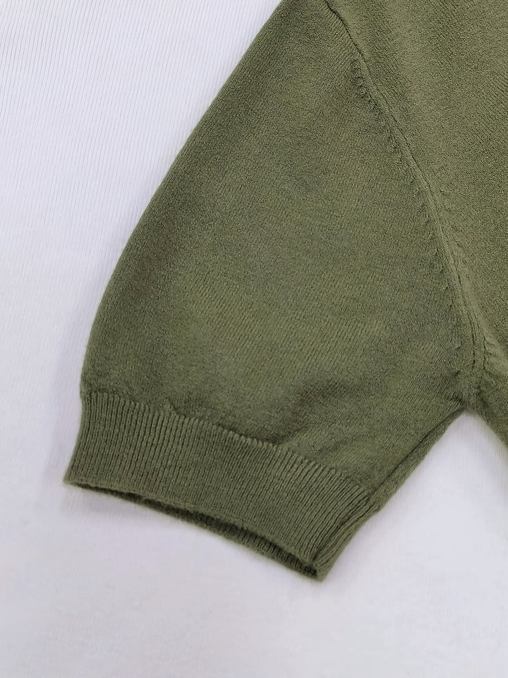 Margot | Refined Short-Sleeve Knit Top