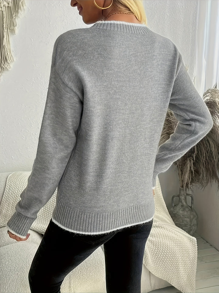 Marion | Snowflake Knit Sweater