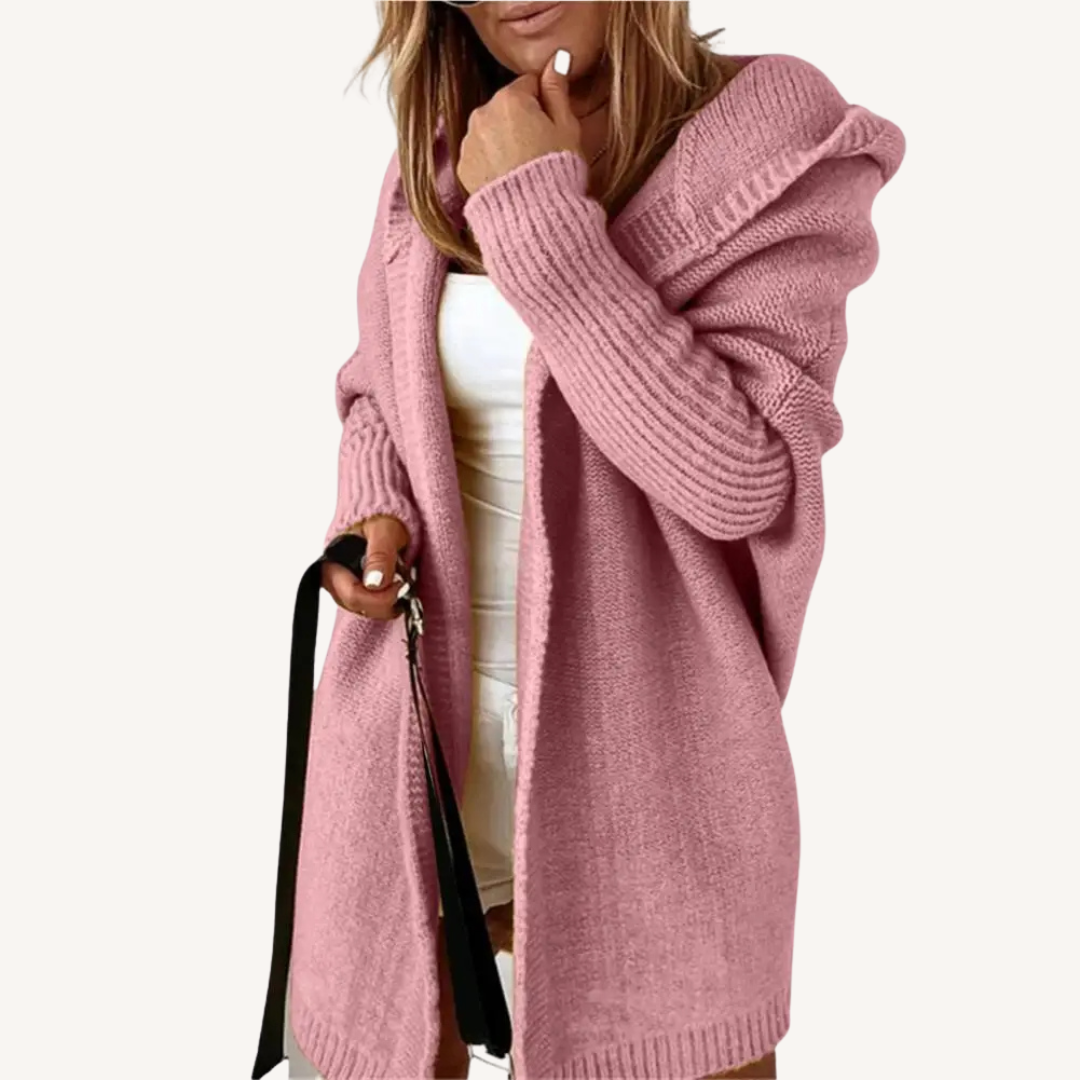 Rosalyn | Relaxed Hooded Cardigan
