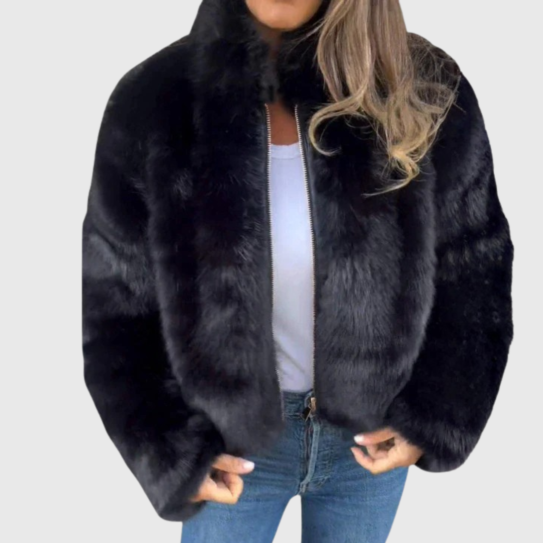 Miriam | Plush Cropped Jacket