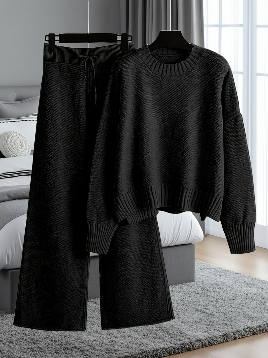 Rosanna | Relaxed Textured Two-Piece Set