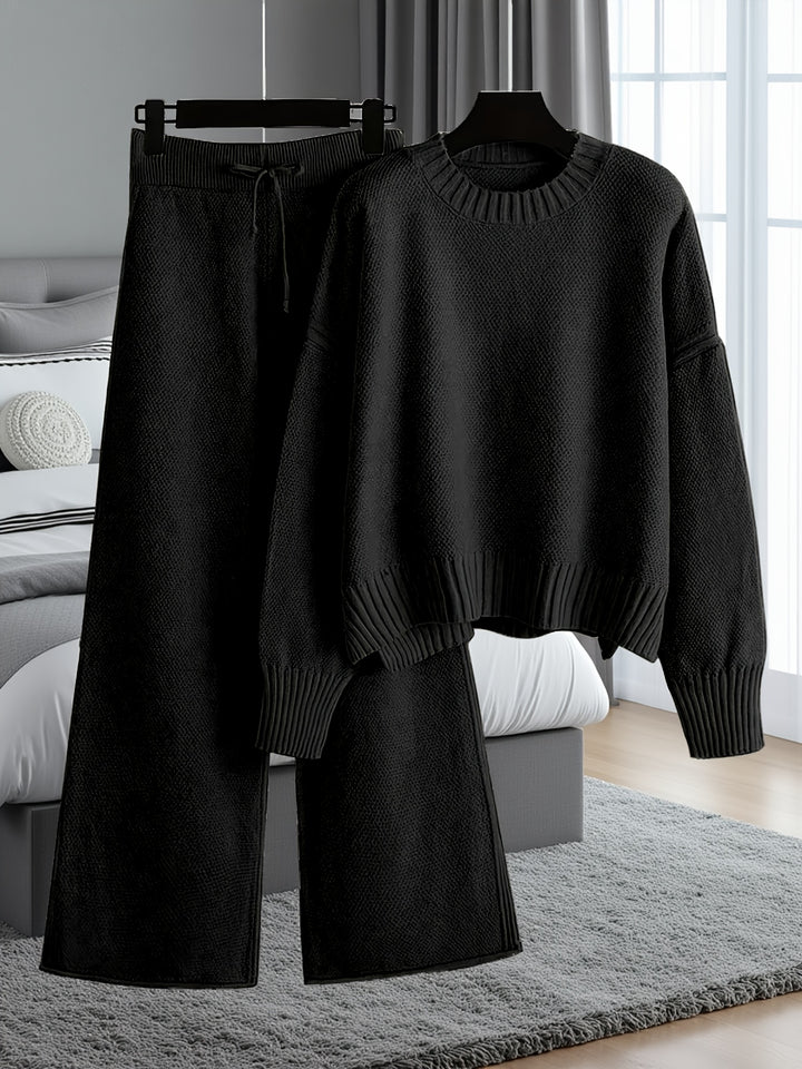 Rosanna | Relaxed Textured Two-Piece Set