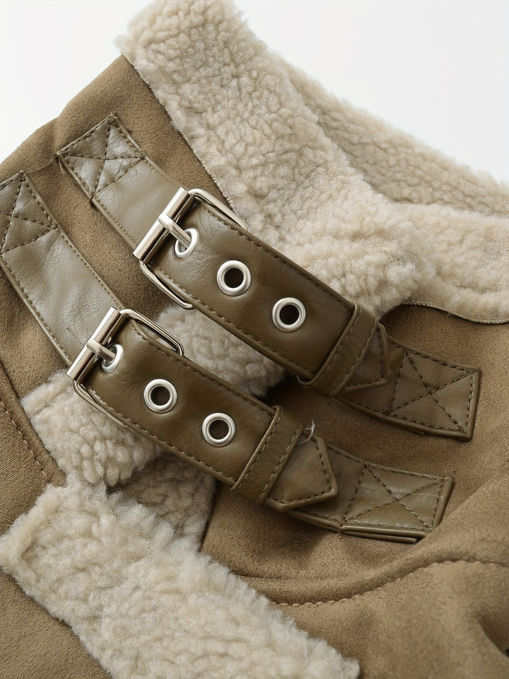 Florence | Belted Aviator Jacket