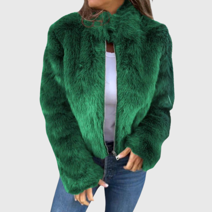 Miriam | Plush Cropped Jacket