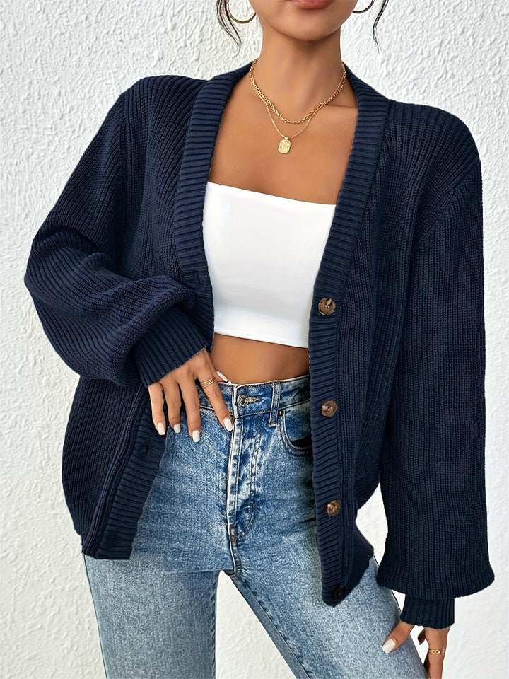 Marlowe | Chunky-Knit Button Cardigan