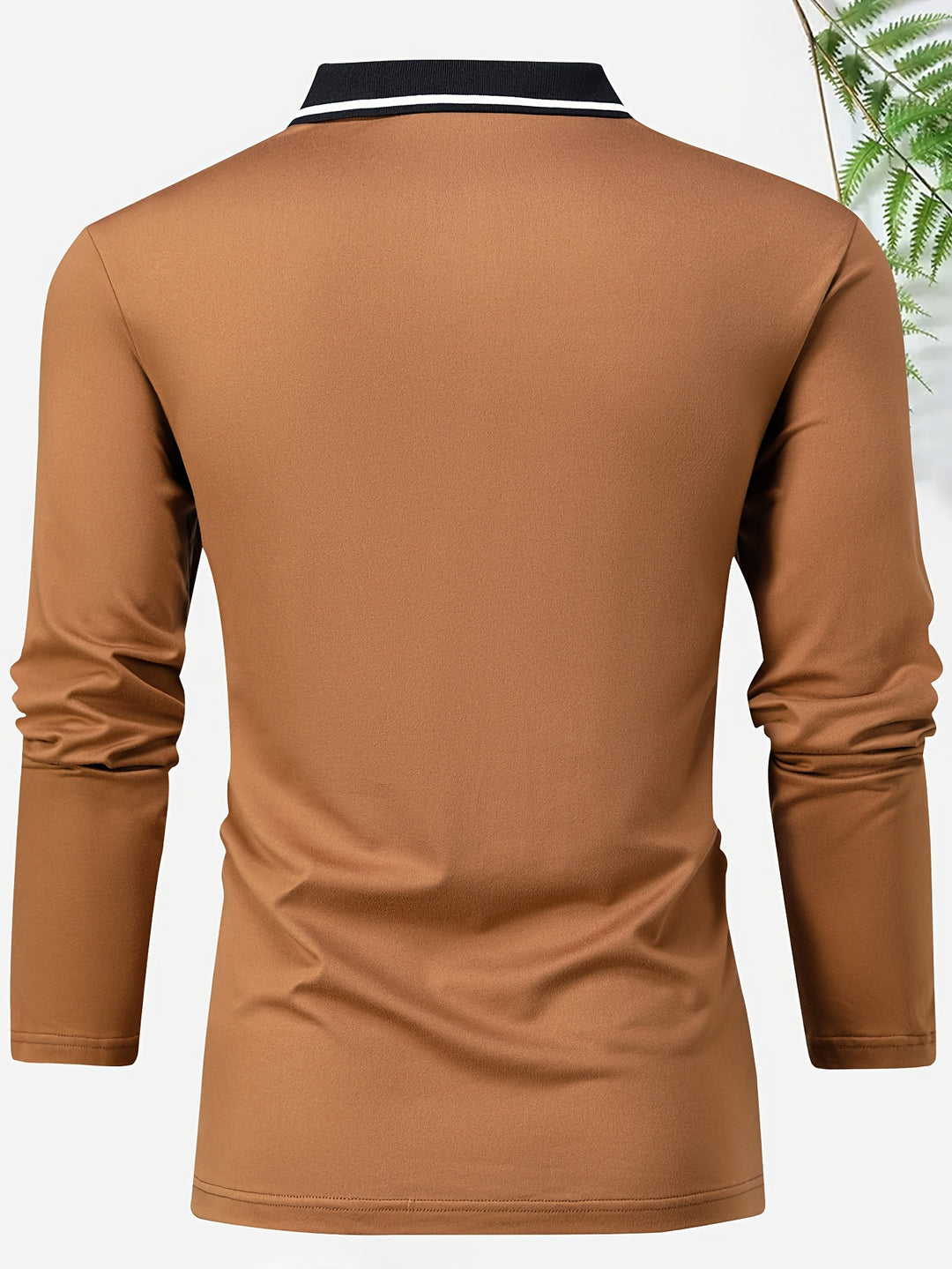 Harvey | Refined Long-Sleeve Polo Shirt