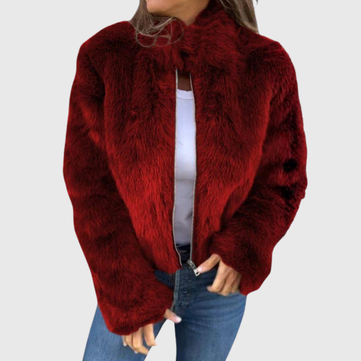 Miriam | Plush Cropped Jacket