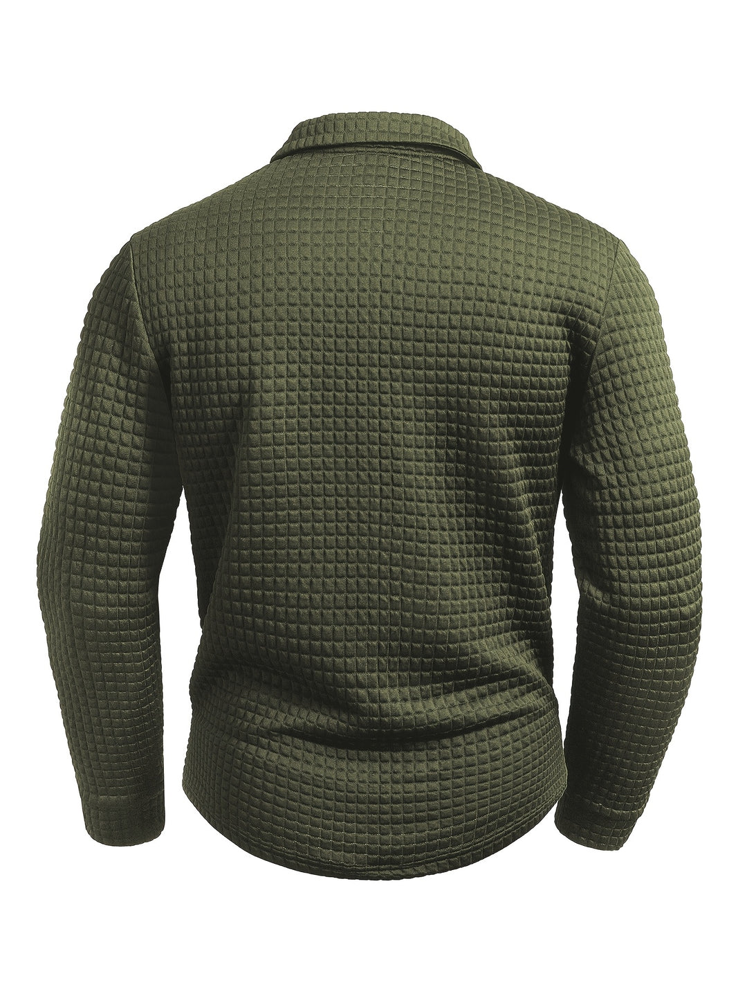 Hollis | Textured Long-Sleeve Polo Shirt