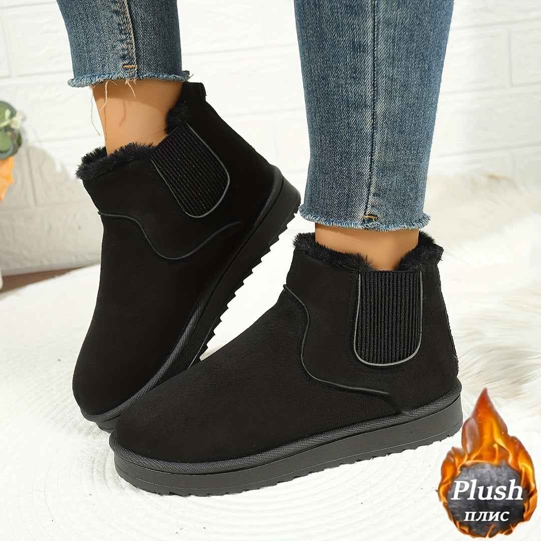 Bellamy | Cozy Platform Ankle Boots