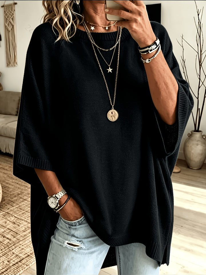 Oriana | Relaxed Batwing Pullover