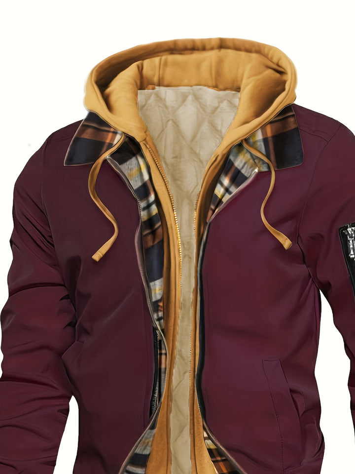 Colby | Cozy Hooded Zip Jacket