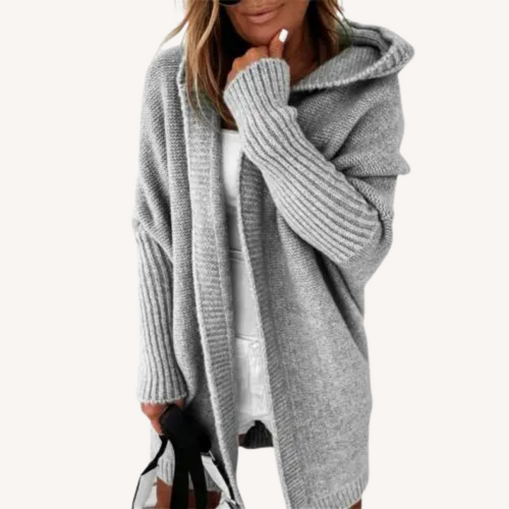 Odessa | Relaxed Hooded Cardigan