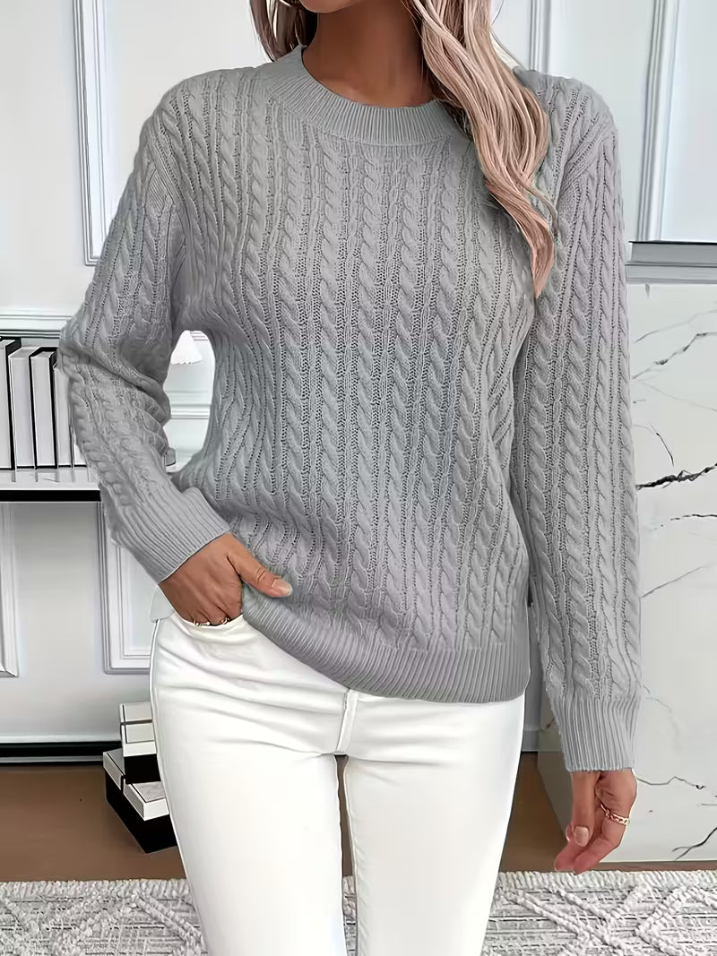 Sandrine | Cozy Cable-Knit Sweater