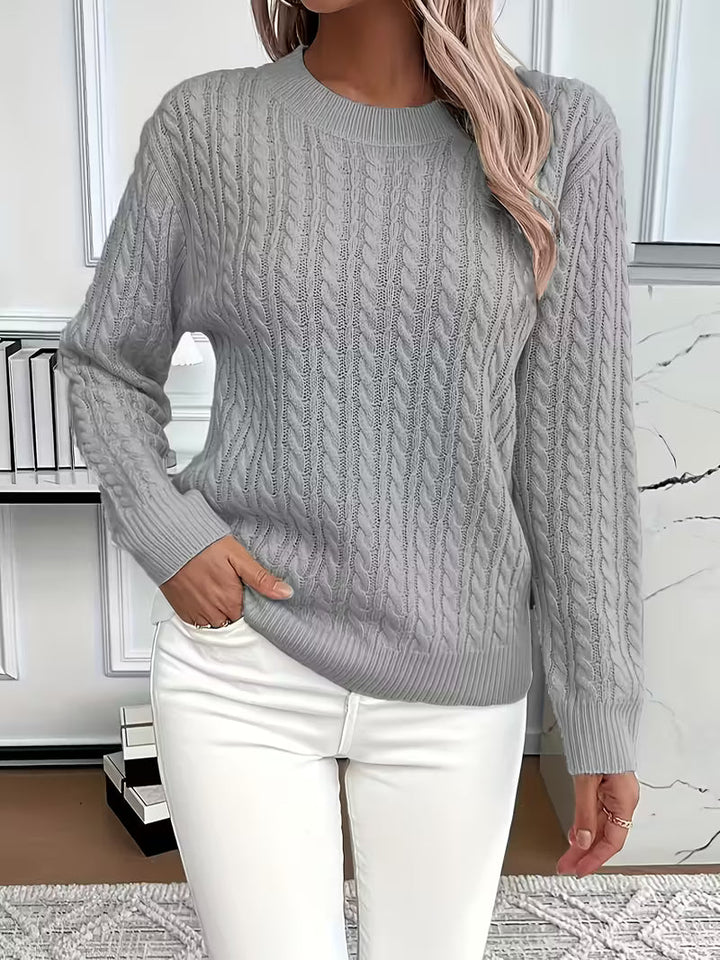 Sandrine | Cozy Cable-Knit Sweater