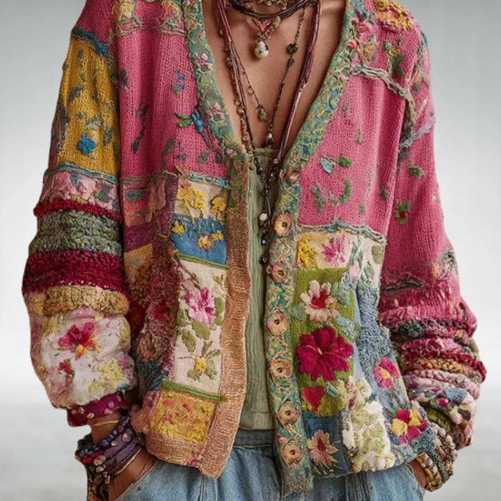 Prudence | Artisan Patchwork Cardigan