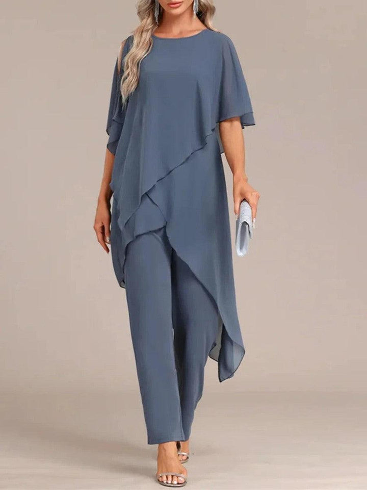 Emmeline | Flowing Overlay Two-Piece Set