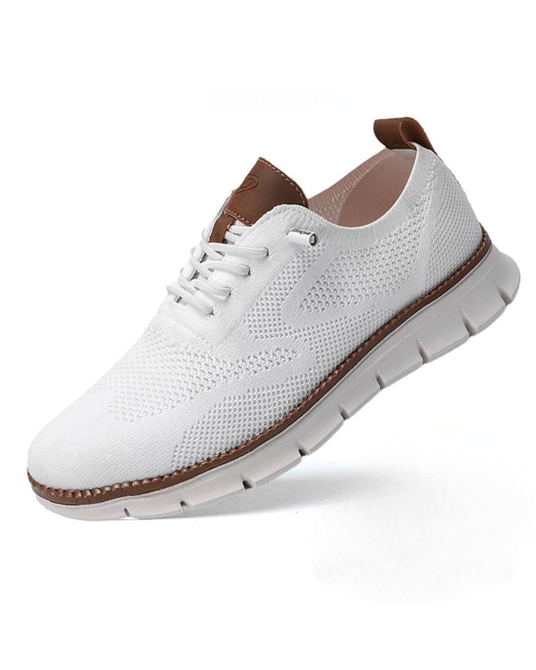 Cole | Men's Breathable Knit Lace-Up Sneakers