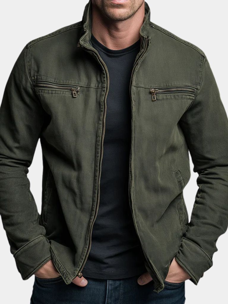 Byron | Vintage-Washed Field Jacket