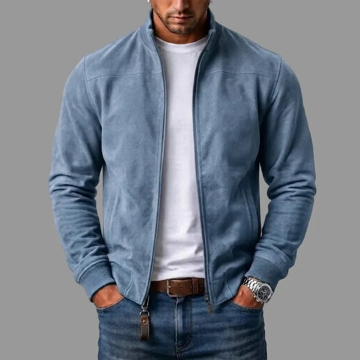 Dominic | Stand-Collar Bomber Jacket