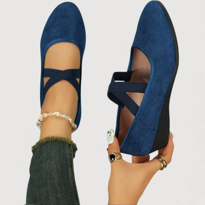 Paloma | Crossover-Strap Ballet Flats