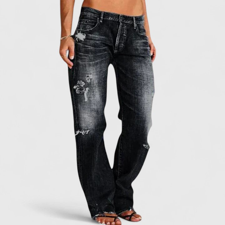 Adele | Relaxed Straight-Leg Jeans