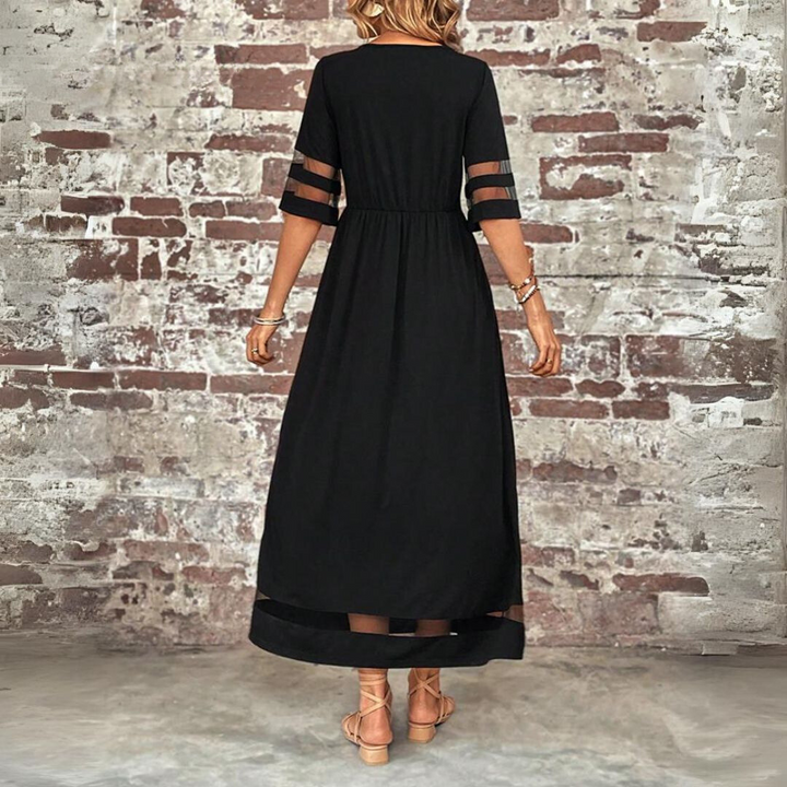 Ingrid | Flattering A-Line Midi Dress