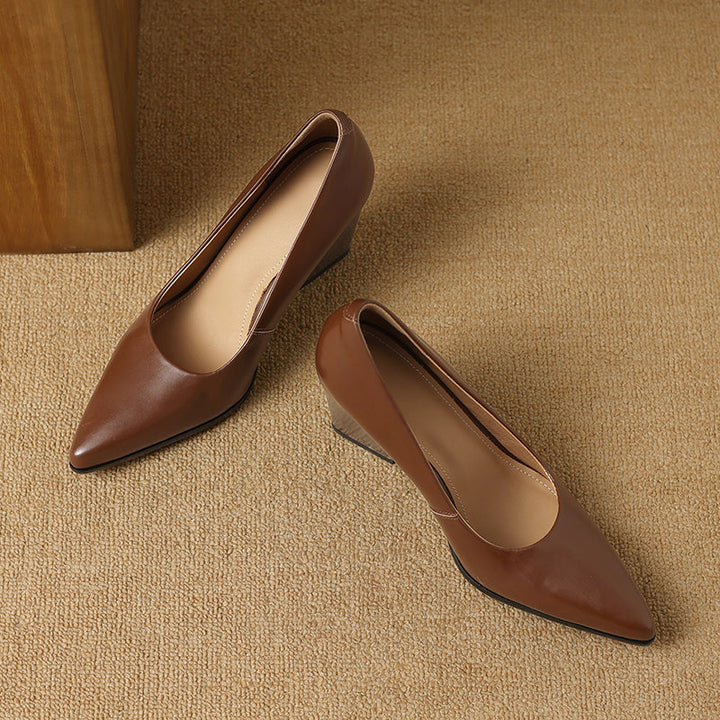 Annora | Pointed Block Heels