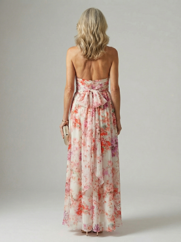 Yasmin | Graceful Halter Maxi Dress