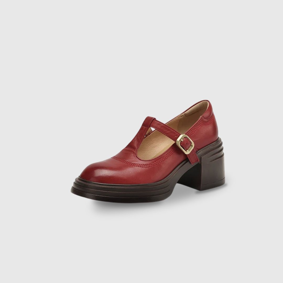 Delilah | Chunky Block Heel Mary Janes