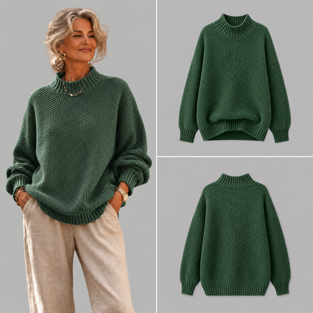 Edwina | Relaxed Turtleneck Sweater